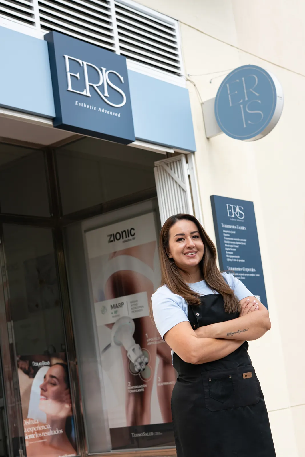 Entrada de ERIS Esthetic Advanced en Carrer de Trafalgar 42